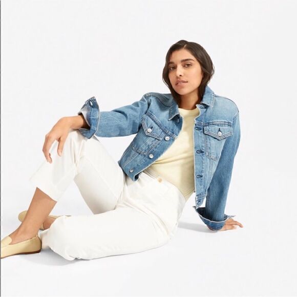 NWT Everlane The Lightweight Relaxed Chino in Bone Size 10 - Picture 11 of 11